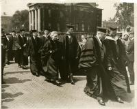 Image of Madame Marie Curie at Columbia University Commencement